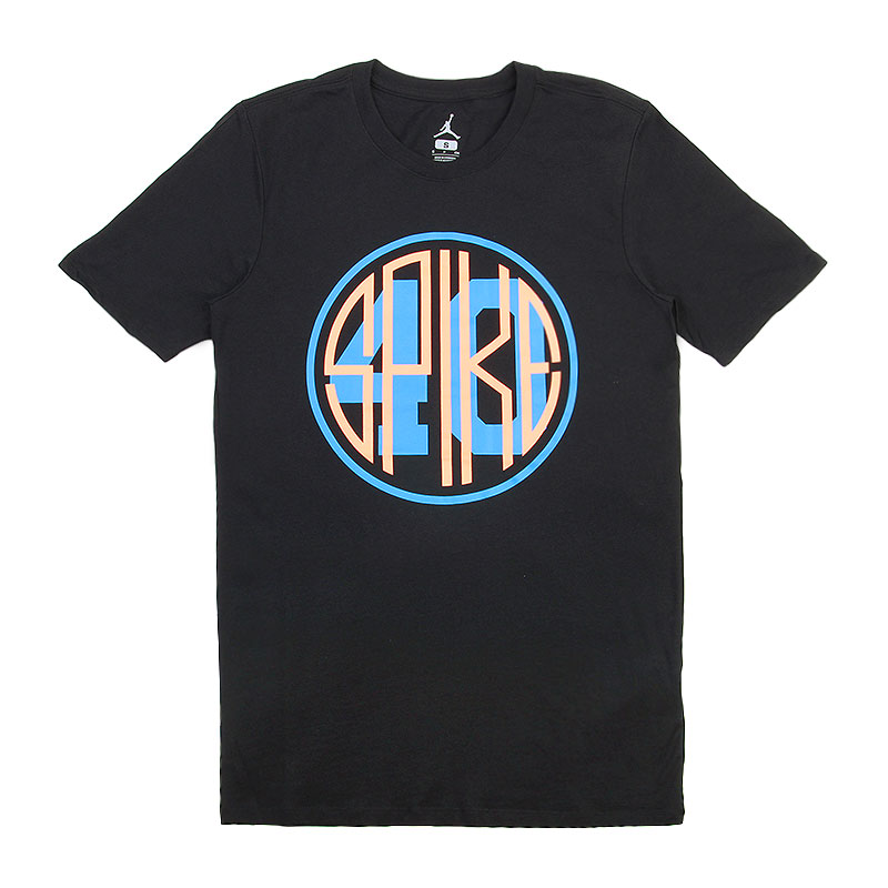 мужская черная футболка Jordan Spike 40 Tee 807299-010 - цена, описание, фото 1